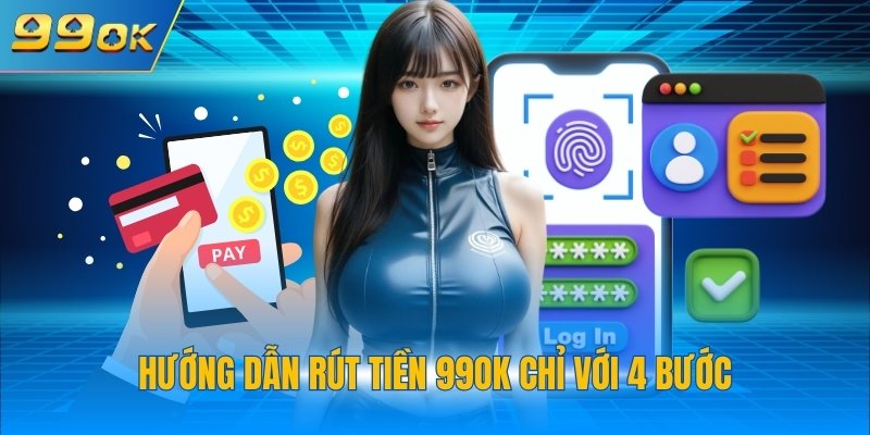 Rút Tiền 99OK 1 Hướng dẫn rút tiền 99OK chỉ với 4 bước